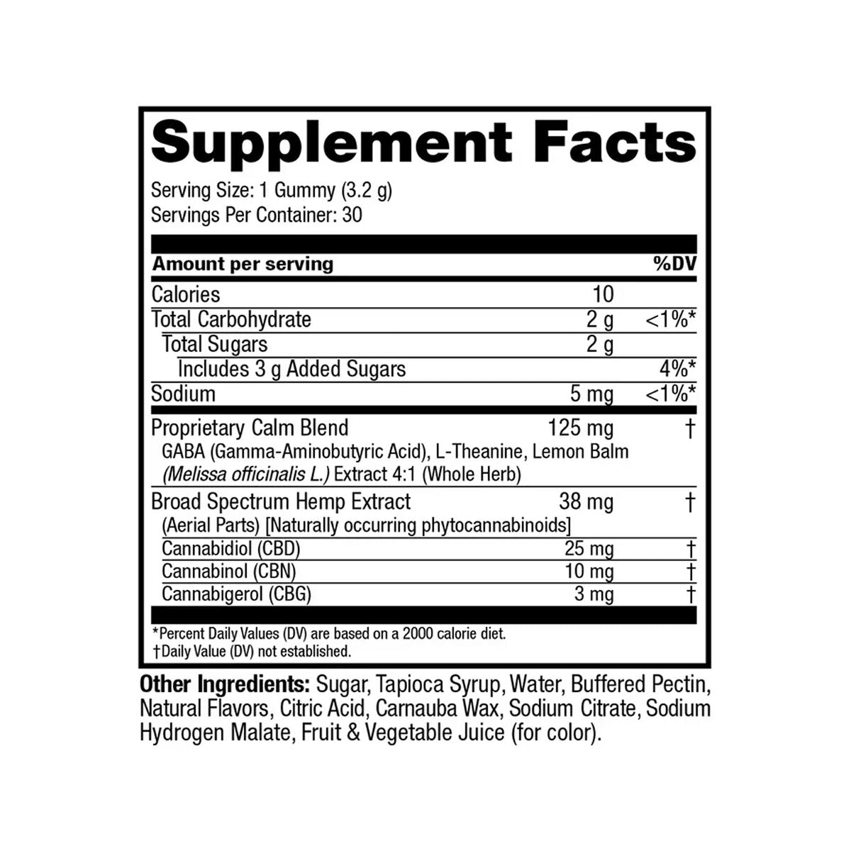 CBD мармелад для успокоения